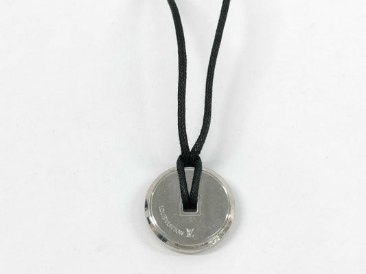 LOUIS VUITTON Eclipse M62589 Serial DI0138 Necklace