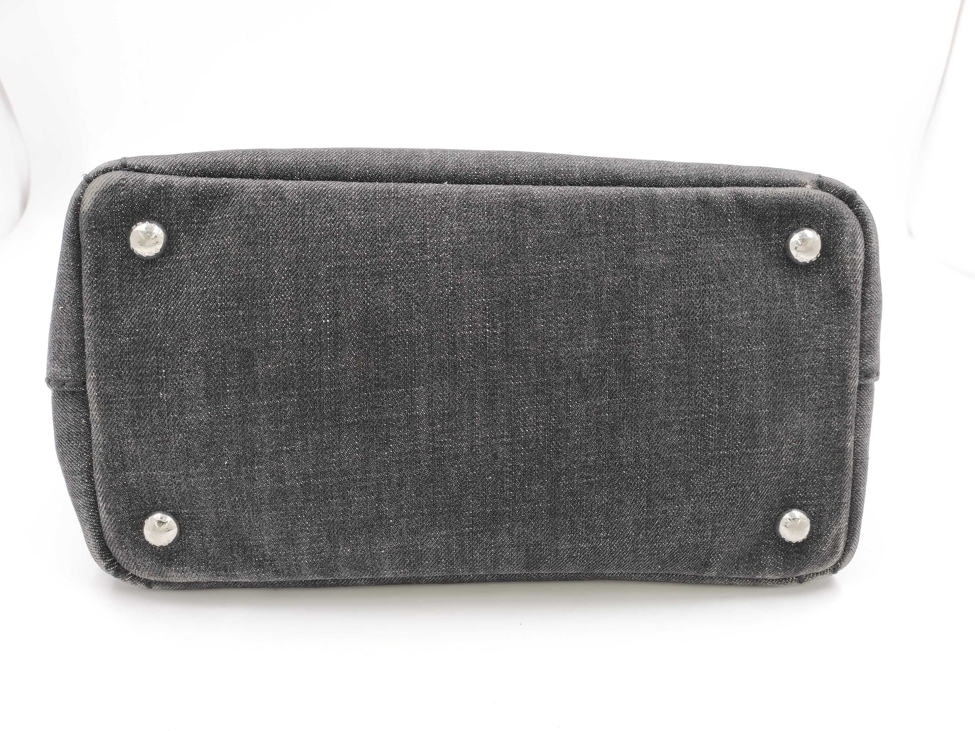 PRADA Kanapa Denim Black 1BG439 Bag