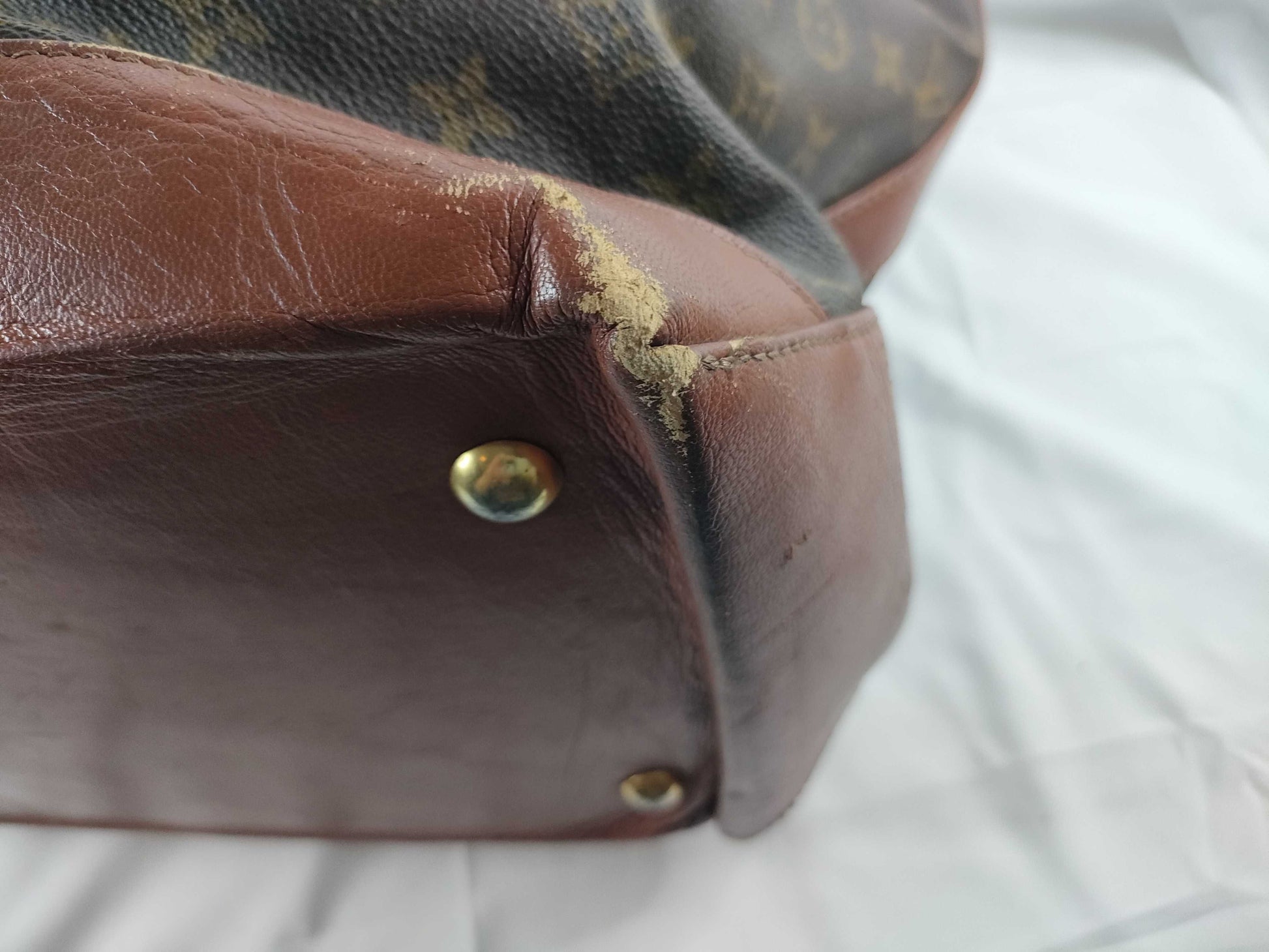 LOUIS VUITTON Monogram Louis Vuitton Handbag Big Tote Bag Tote Bag