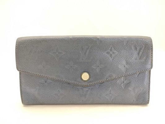LOUIS VUITTON Monogram Unplanted Louis Vuitton Long Wallet Wallet