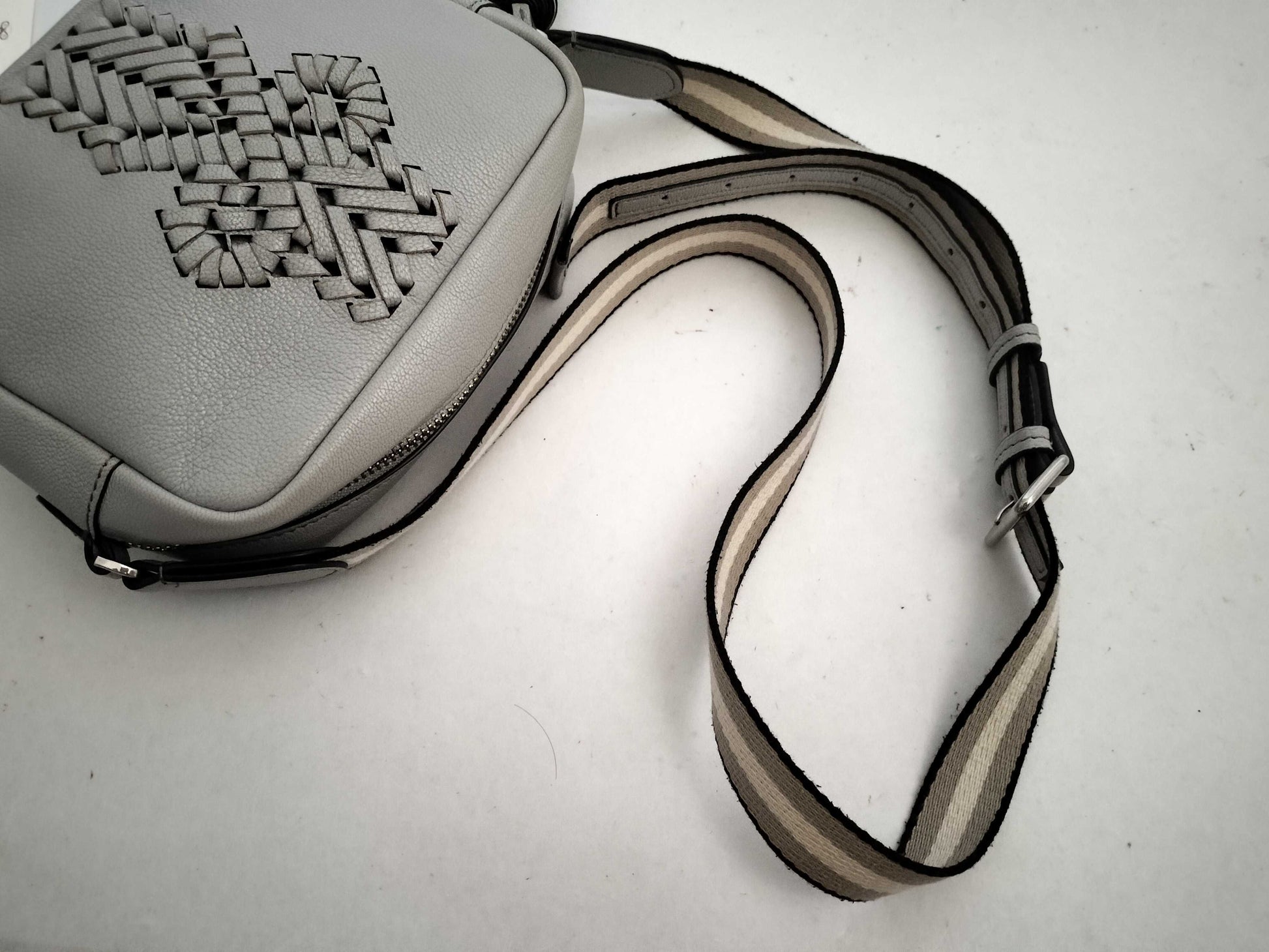 Anya Hindmarch Anya Hindmarch Neeson Tassel Crossbody Grey Shoulder Bag Shoulder Bag