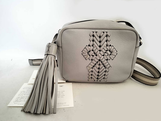 Anya Hindmarch Anya Hindmarch Neeson Tassel Crossbody Grey Shoulder Bag Shoulder Bag