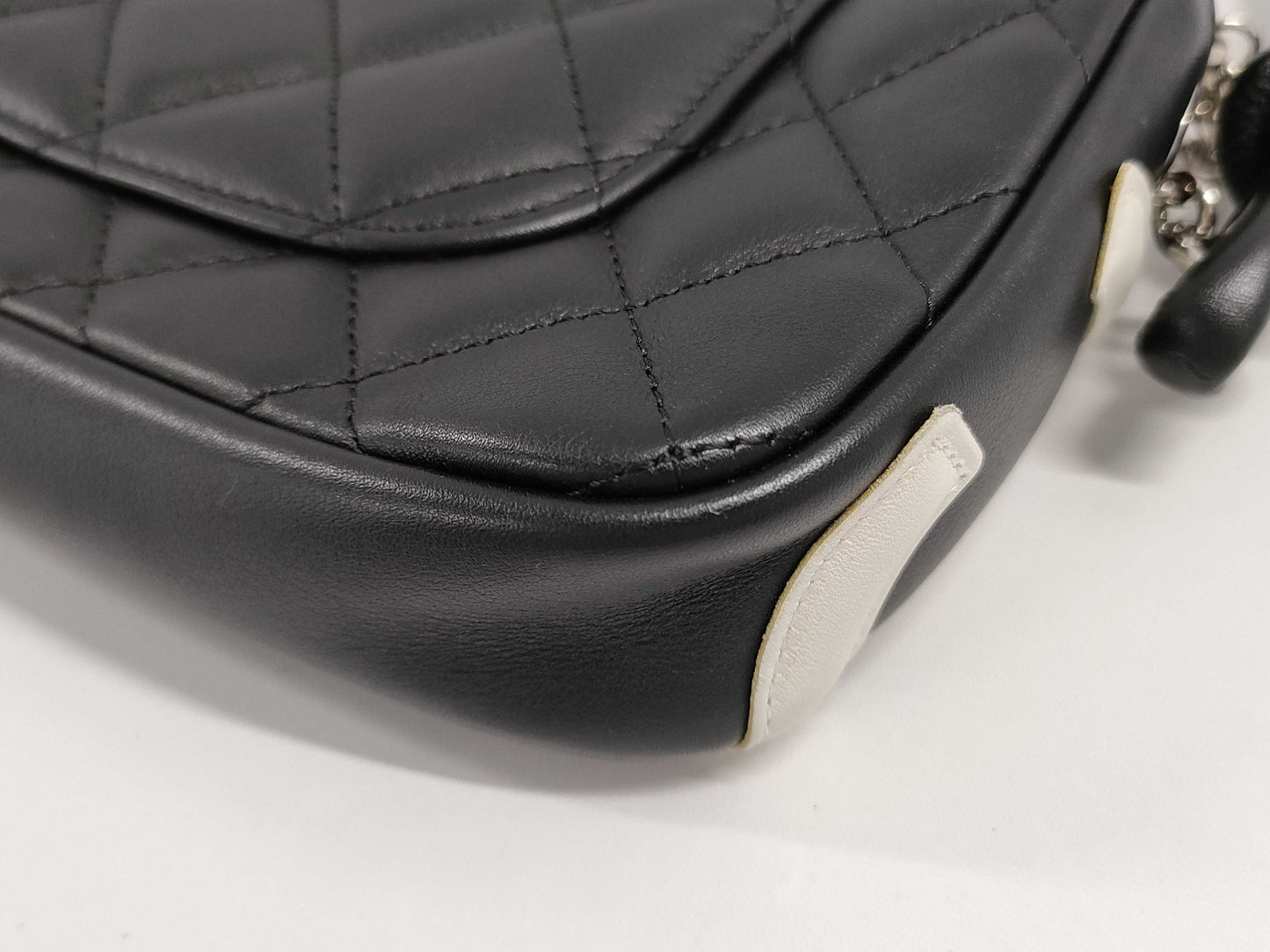 CHANEL Cambon Line One-Shoulder Bag Black 9413413 / G Card / S Sticker / Booklet Shoulder Bag