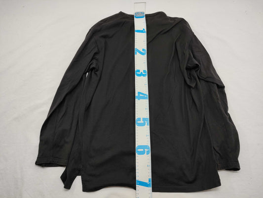 Calvin Klein Long T-Shirt Top Black M Top