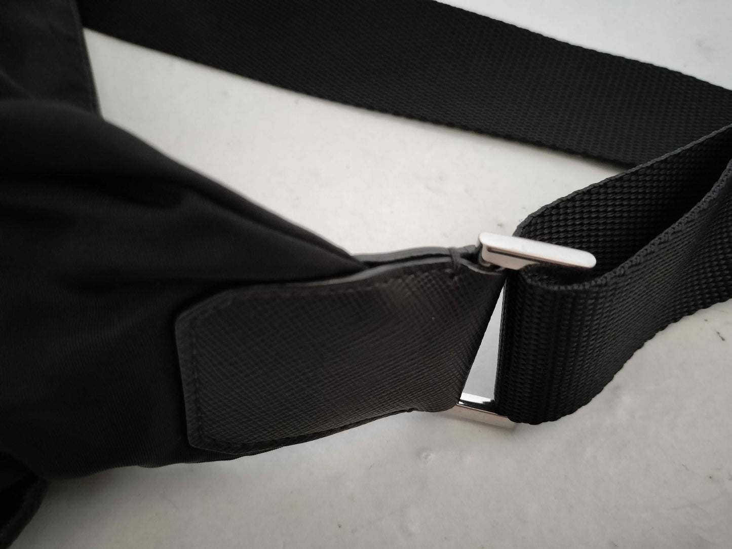 PRADA Nylon PRADA Nylon Saffiano Leather Crossbody Shoulder Bag Shoulder Bag Shoulder Bag
