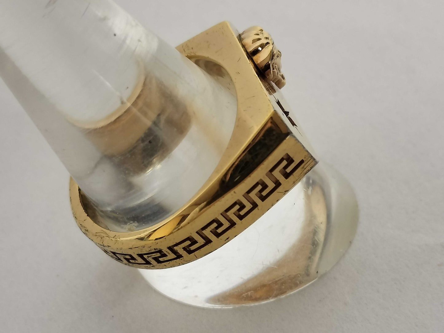 VERSACE Logo Ring Ring