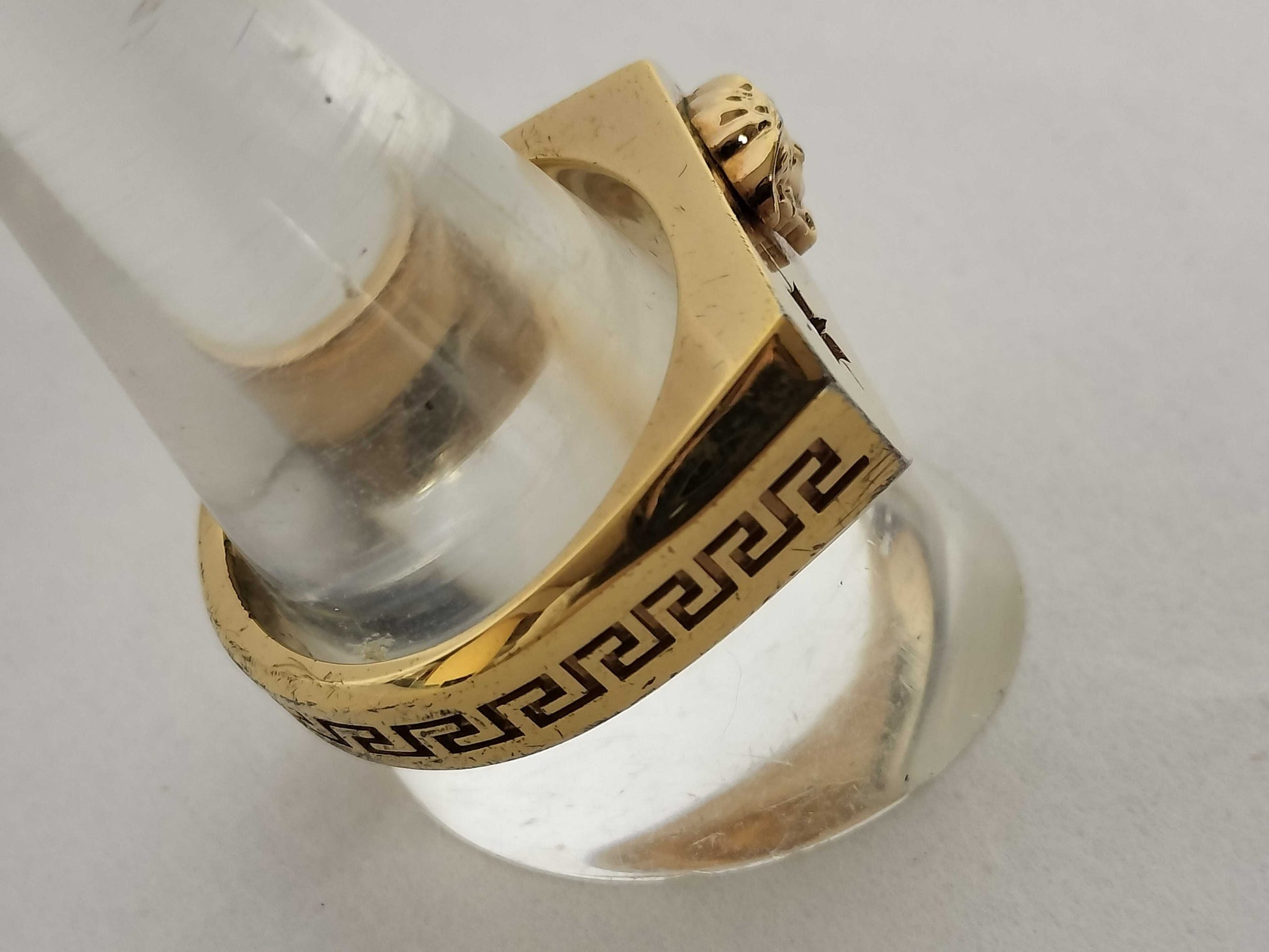 VERSACE Logo Ring Ring