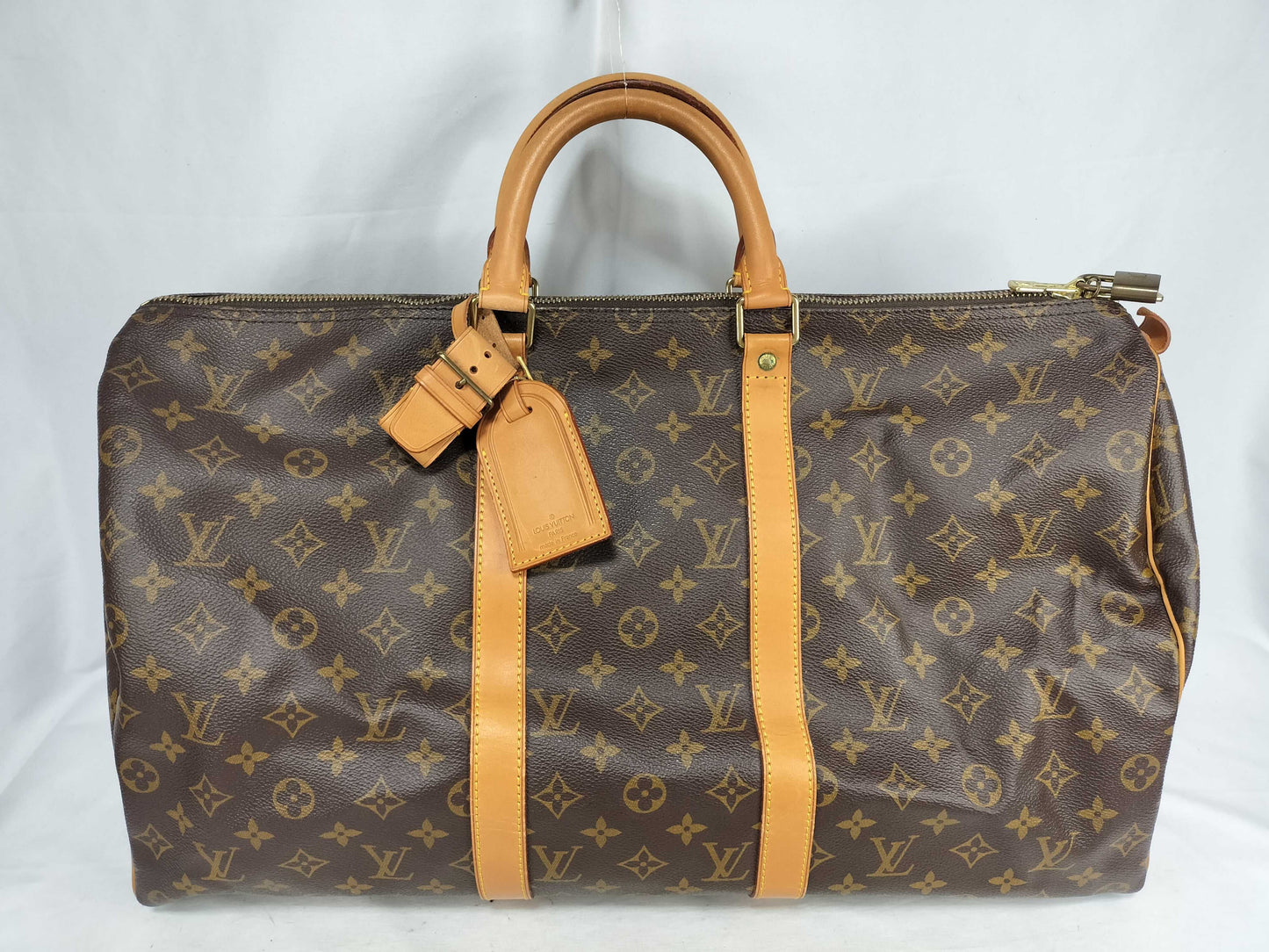 LOUIS VUITTON Monogram LV Monogram Keypol 50 M41426 SP0933 Boston Bag