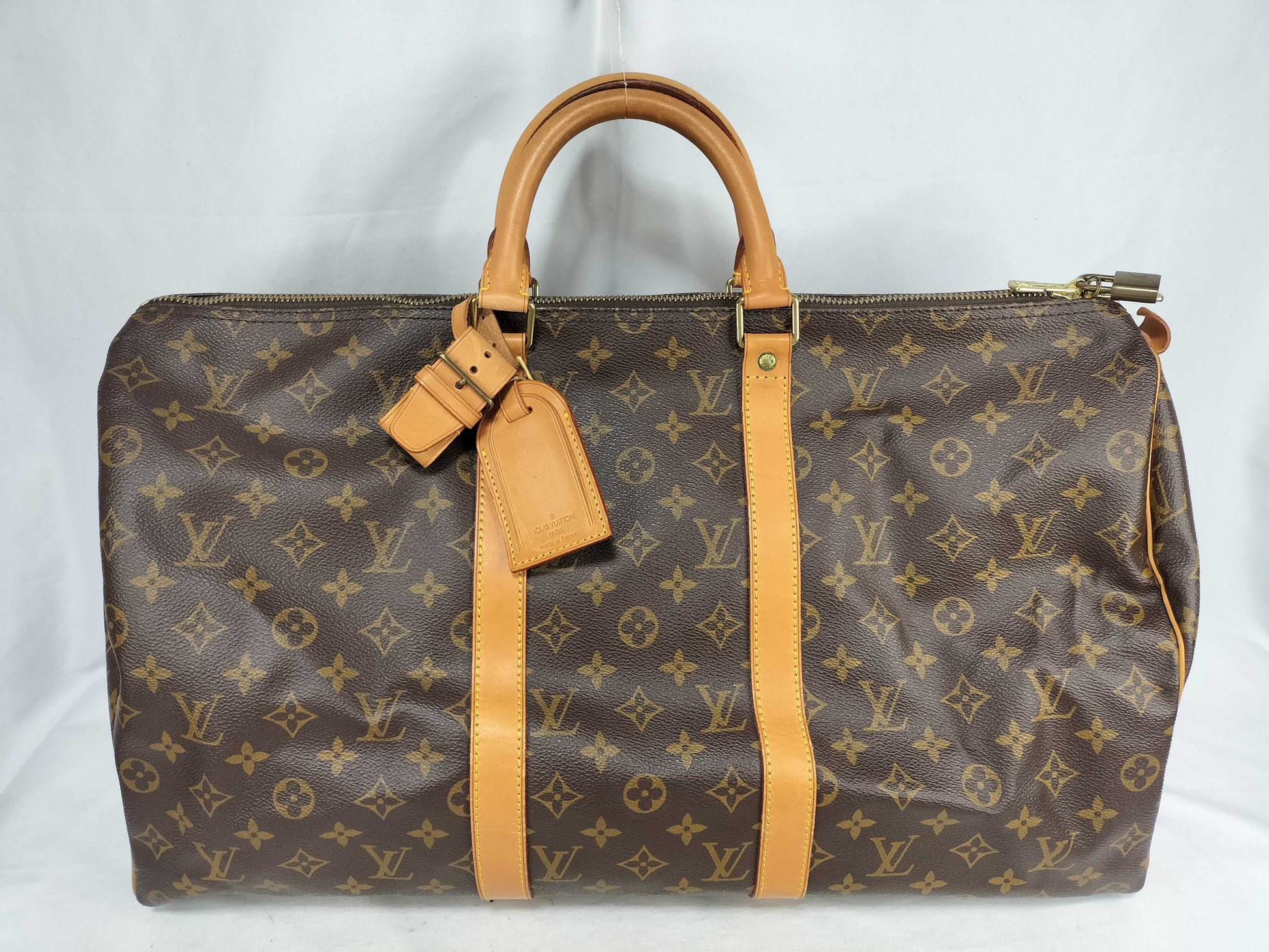 LOUIS VUITTON Monogram LV Monogram Keypol 50 M41426 SP0933 Boston Bag