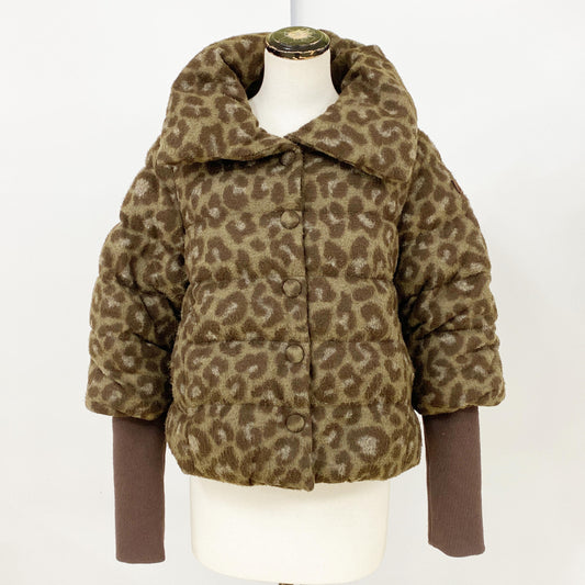 Tatlas Fur Jacket Leopard Brown 2 Jacket
