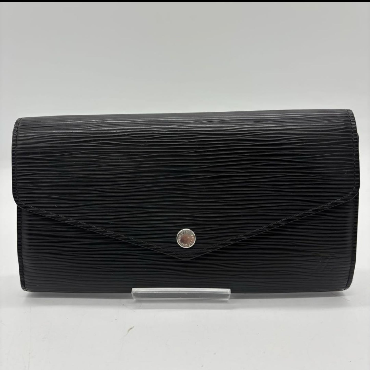 LOUIS VUITTON Louis Vuitton Epi M60582 Porte-Feuille Sala CA2134 Noir Wallet
