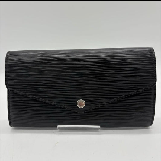 LOUIS VUITTON Louis Vuitton Epi M60582 Porte-Feuille Sala CA2134 Noir Wallet
