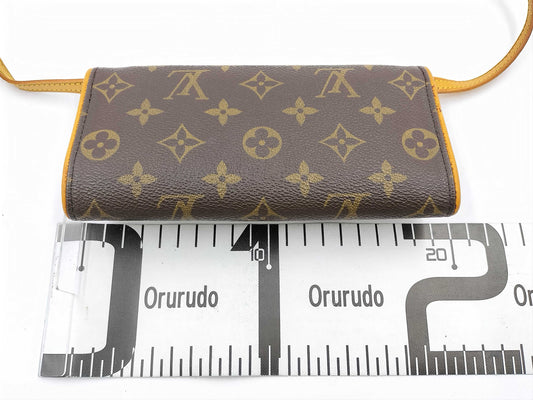 LOUIS VUITTON M51854 Pochette Twin PM Monogram Shoulder Bag