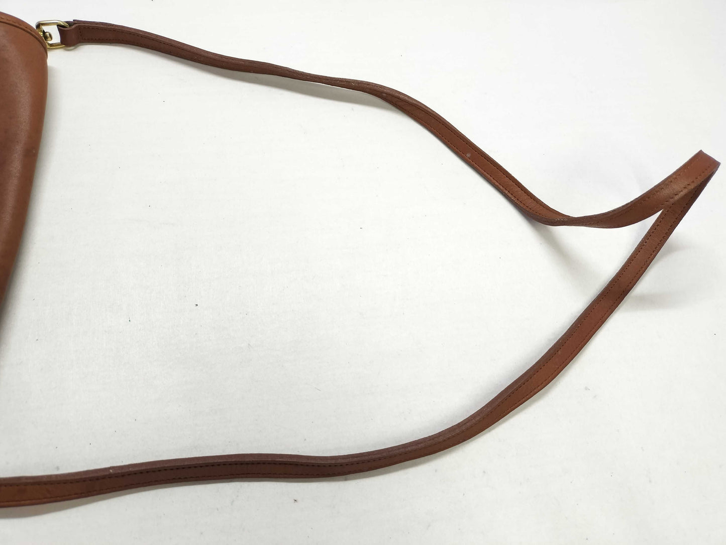 COACH COACH 9755 Old Coach Vintage Made in America Leather Shoulder Bag Brown Shoulder Bag