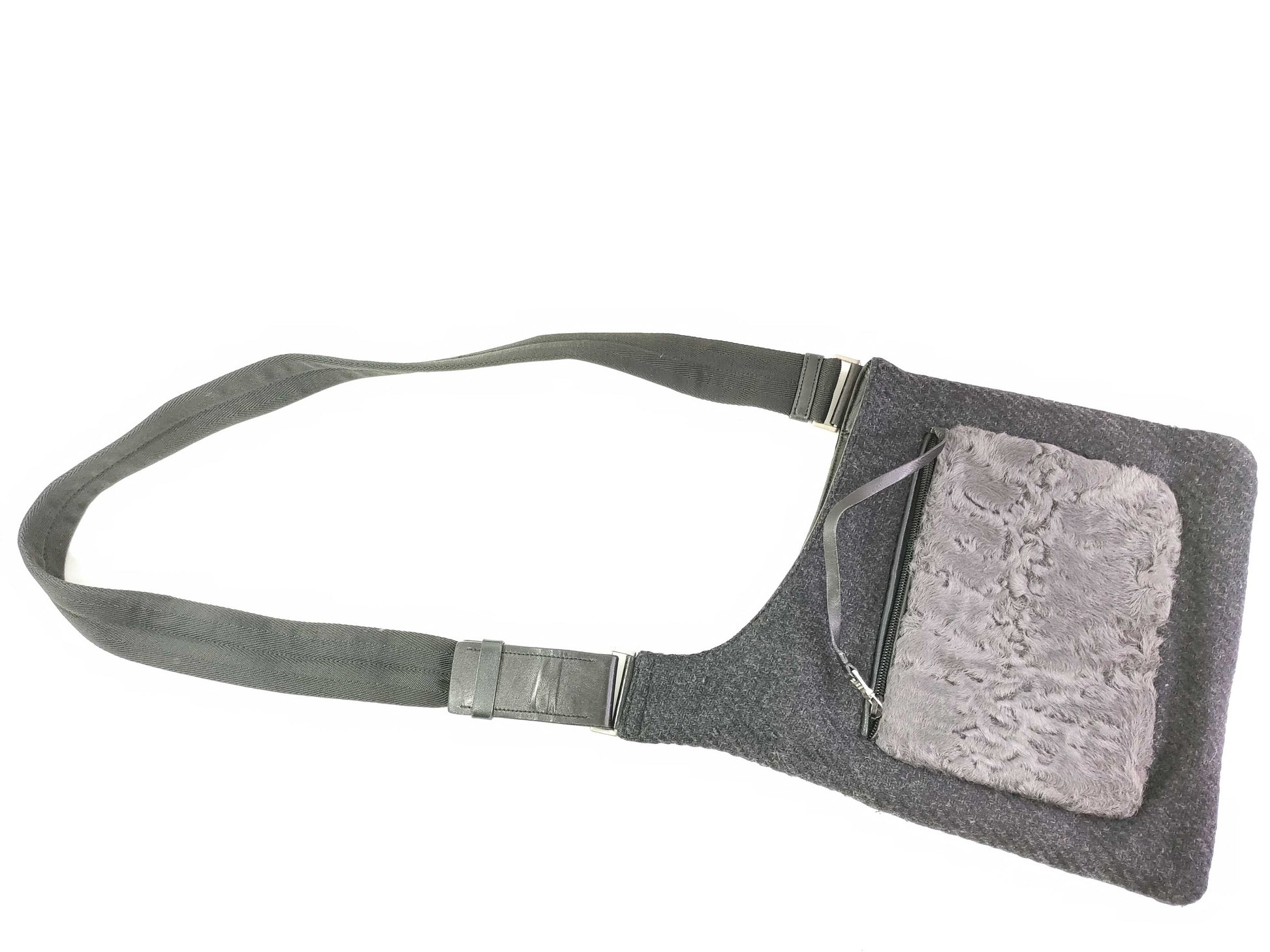 PRADA Prada fur shoulder bag