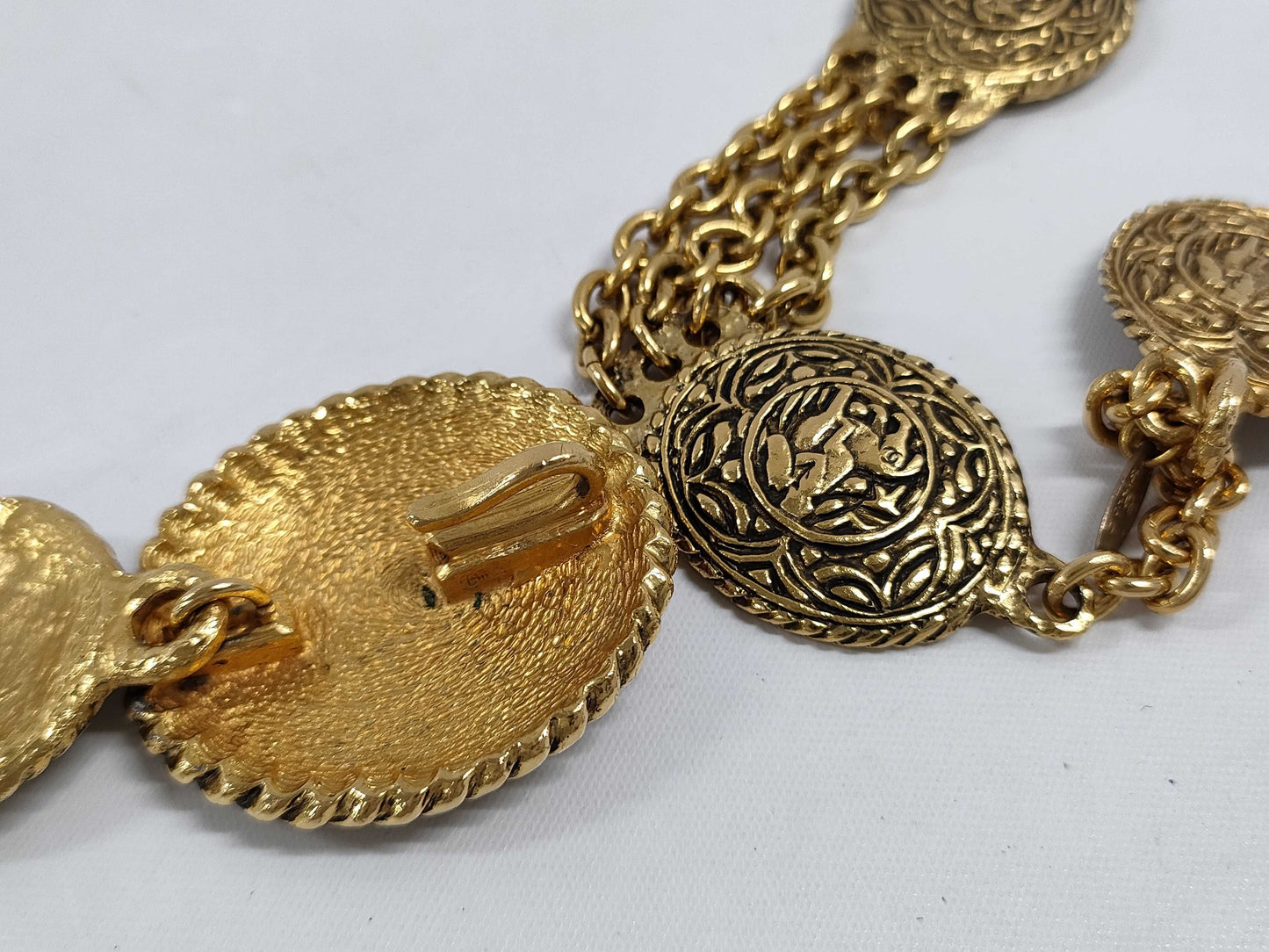 CHANEL Night Gold Chain Belt