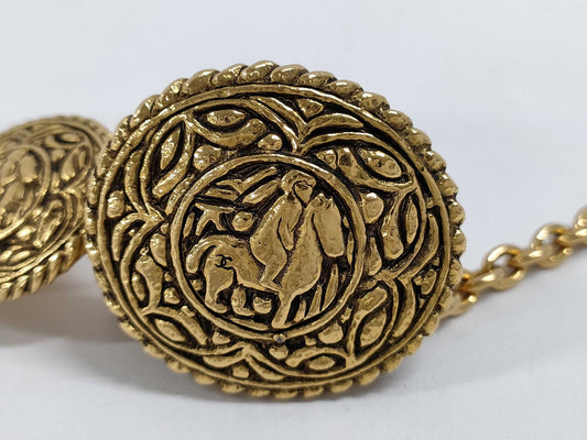 CHANEL Night Gold Chain Belt