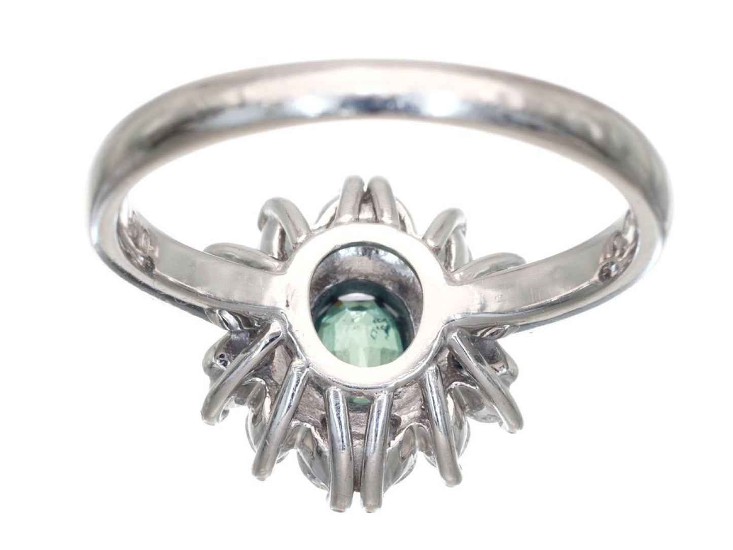 AX0.51ct D0.43ct Pt900 5.6g Ring