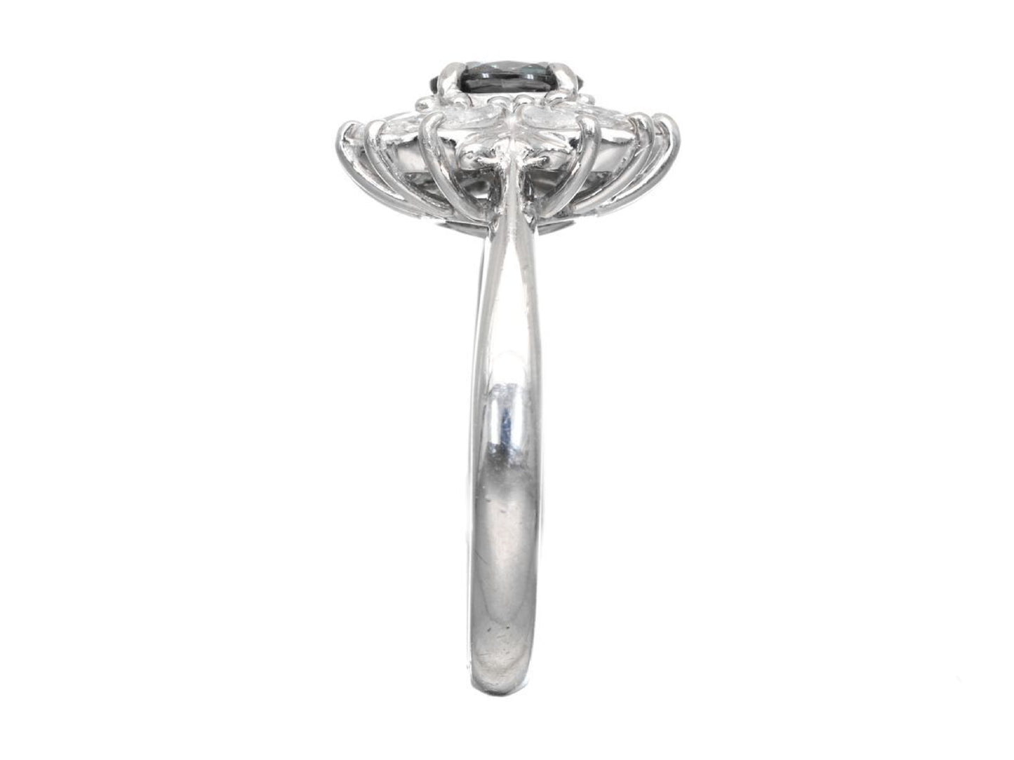 AX0.51ct D0.43ct Pt900 5.6g Ring