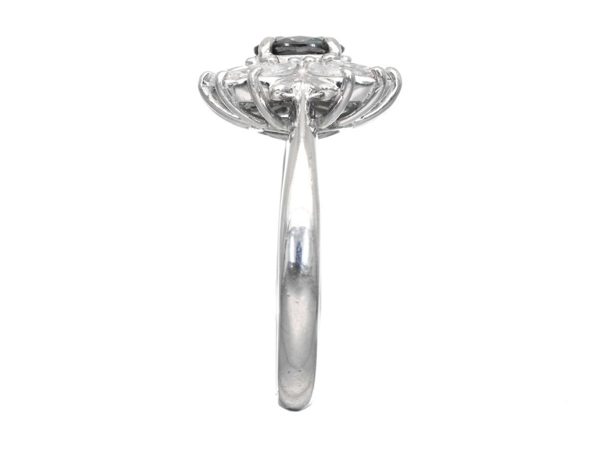 AX0.51ct D0.43ct Pt900 5.6g Ring