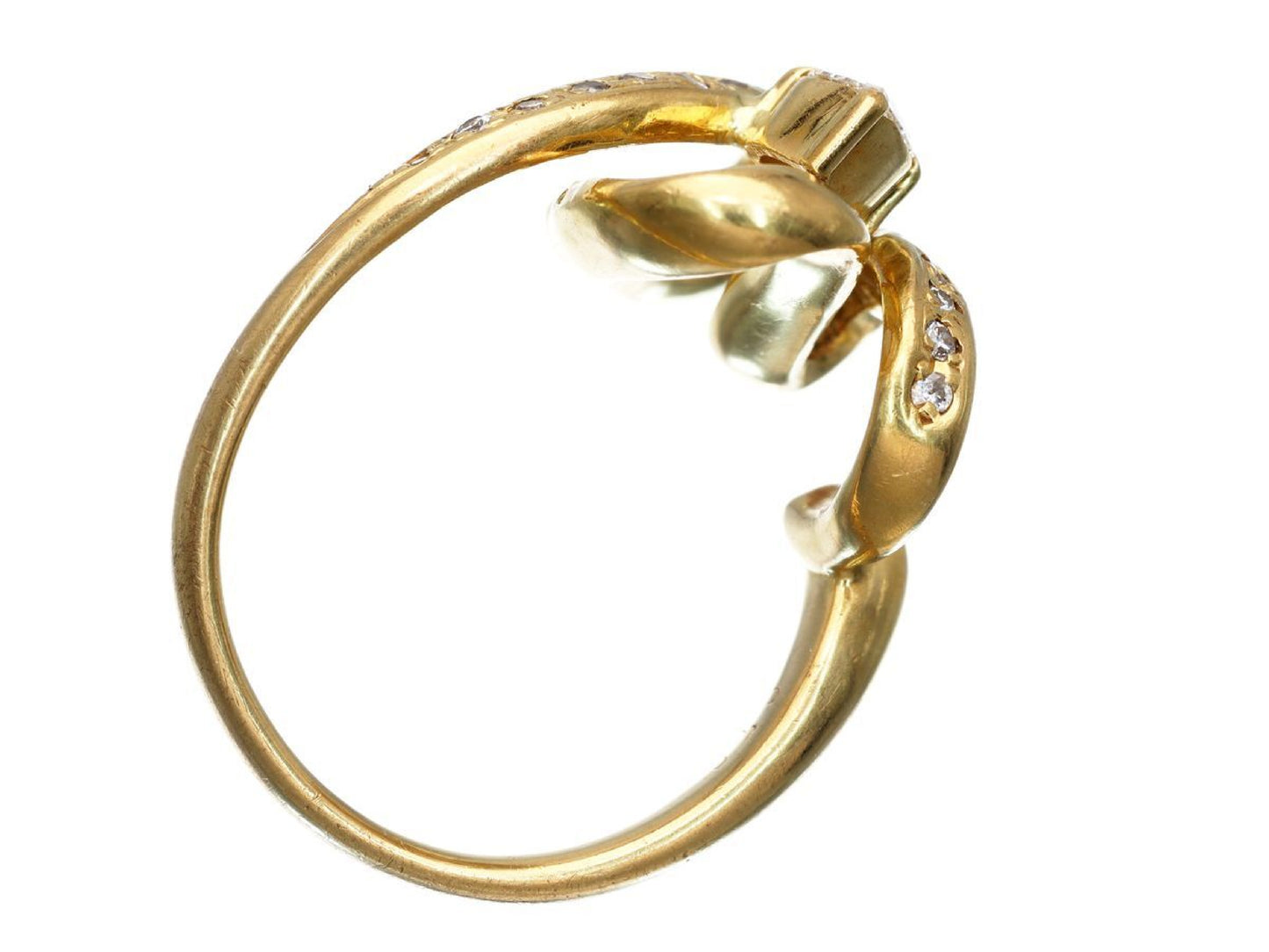 D0.50ct K18 8.0g Ring