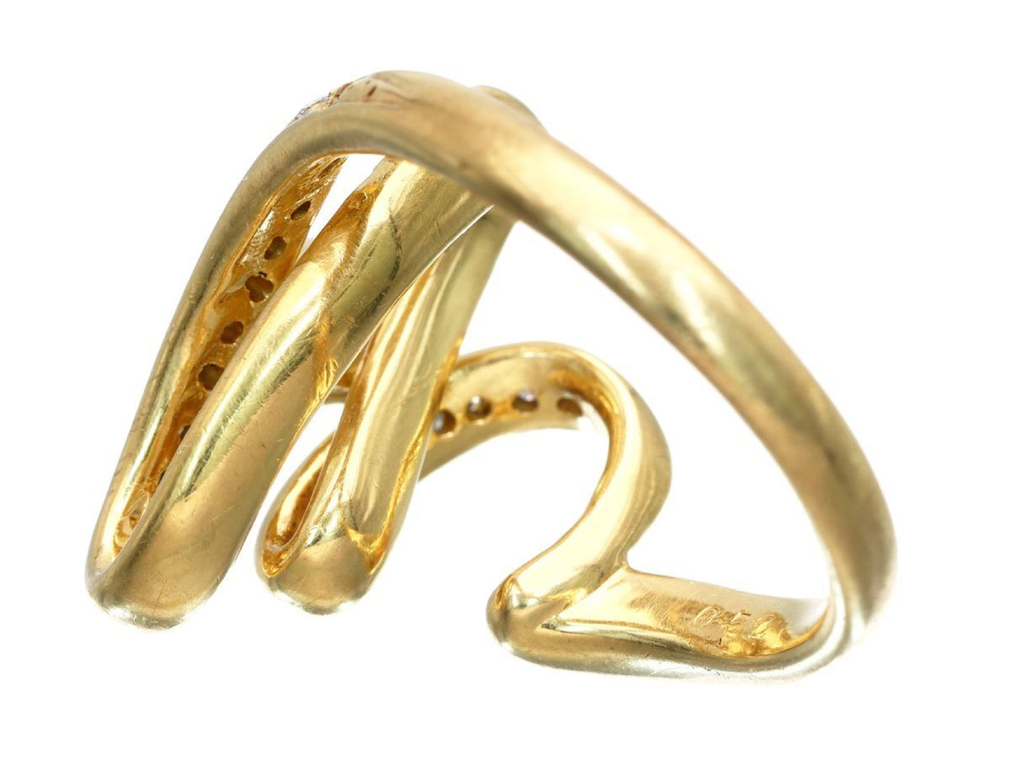 D0.50ct K18 8.0g Ring