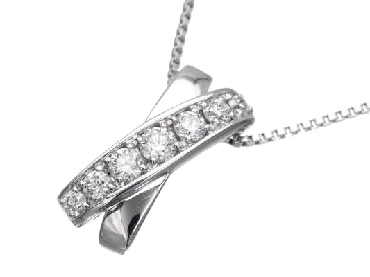 D0.30ct Pt950 7.3g Necklace