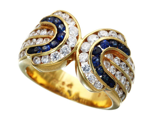 GAINSBOROUGH S0.45ct D1.03ct K18 8.4g Ring