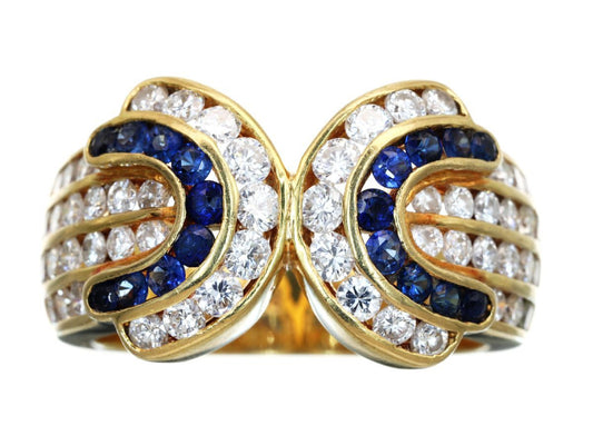 GAINSBOROUGH S0.45ct D1.03ct K18 8.4g Ring