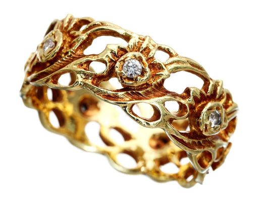 Diamond 750 6.9g Ring