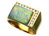 Opal Diamond 750 8.4g Ring