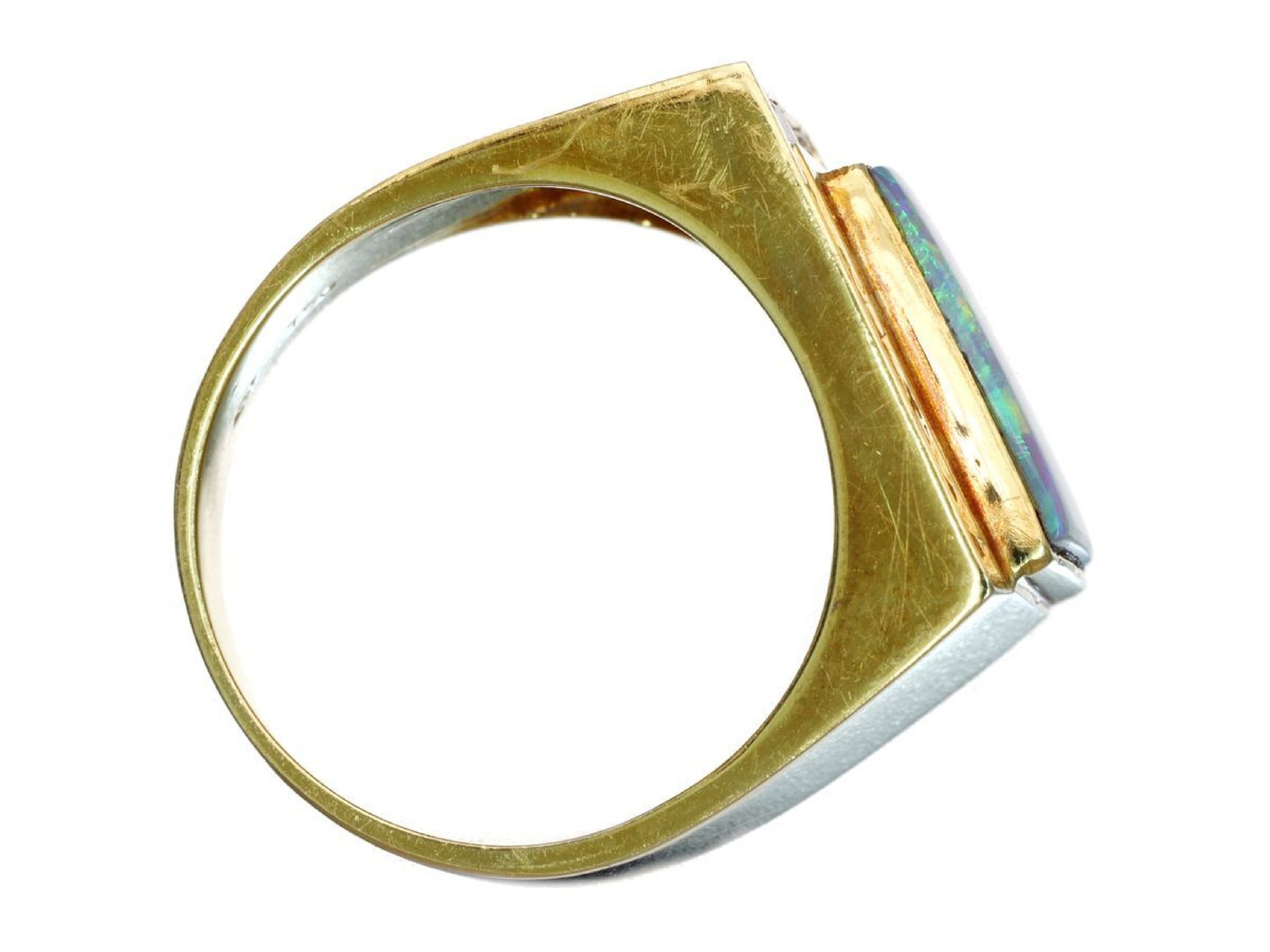 Opal Diamond 750 8.4g Ring
