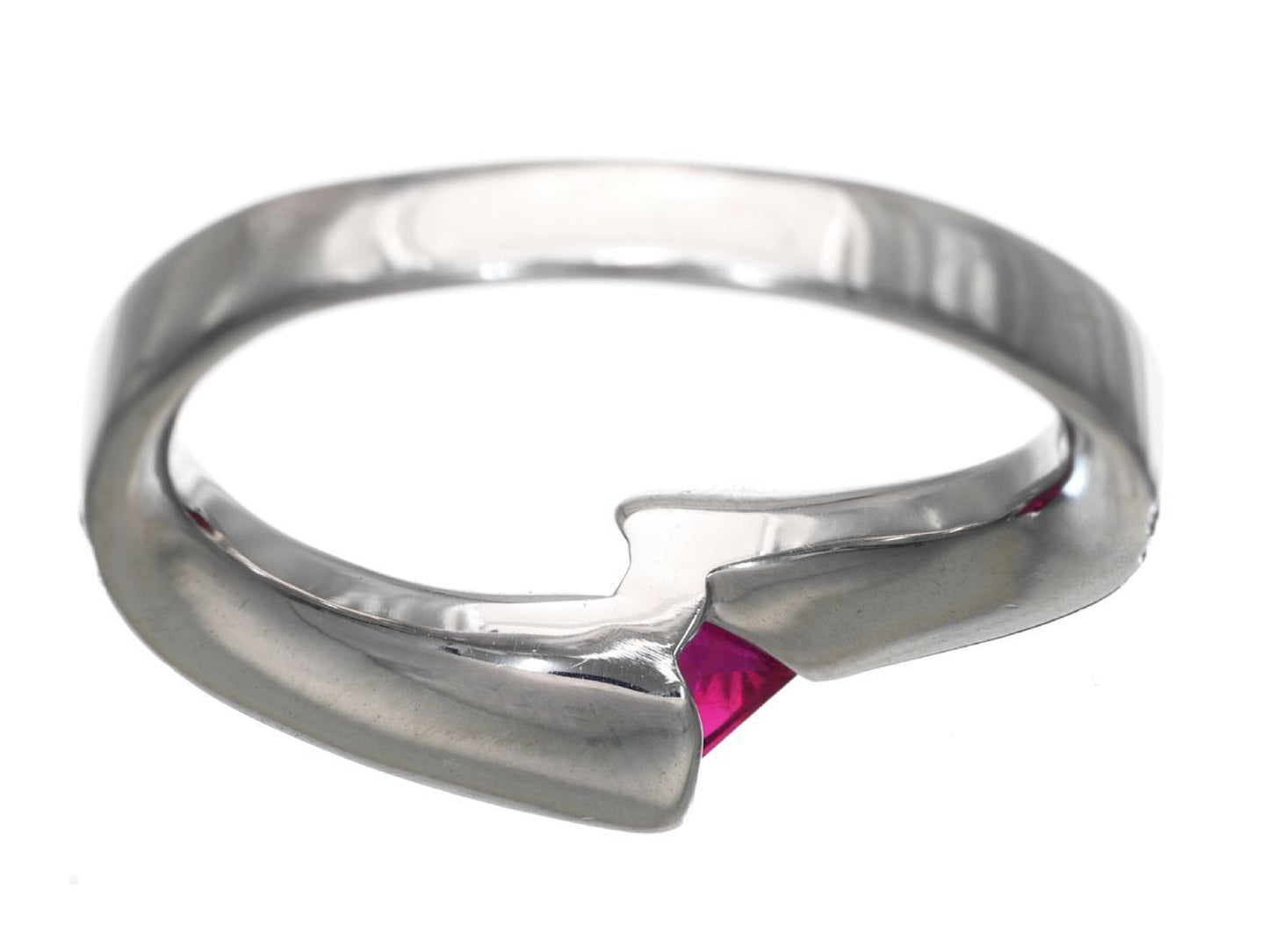 PS0.41ct D0.35ct Pt900 7.2g Ring