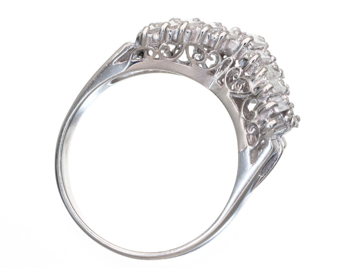 D1.02ct Pt900 6.7g Ring