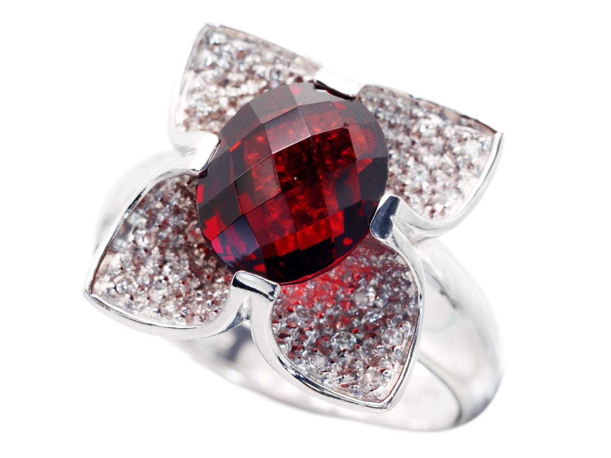 G4.07ct D0.12ct 750 6.9g Ring
