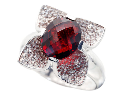 G4.07ct D0.12ct 750 6.9g Ring