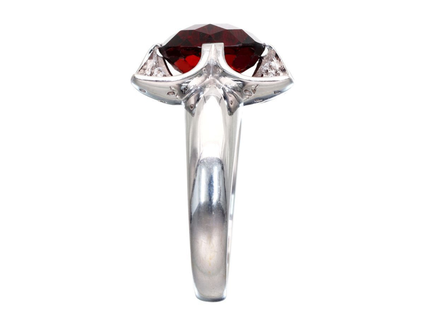 G4.07ct D0.12ct 750 6.9g Ring