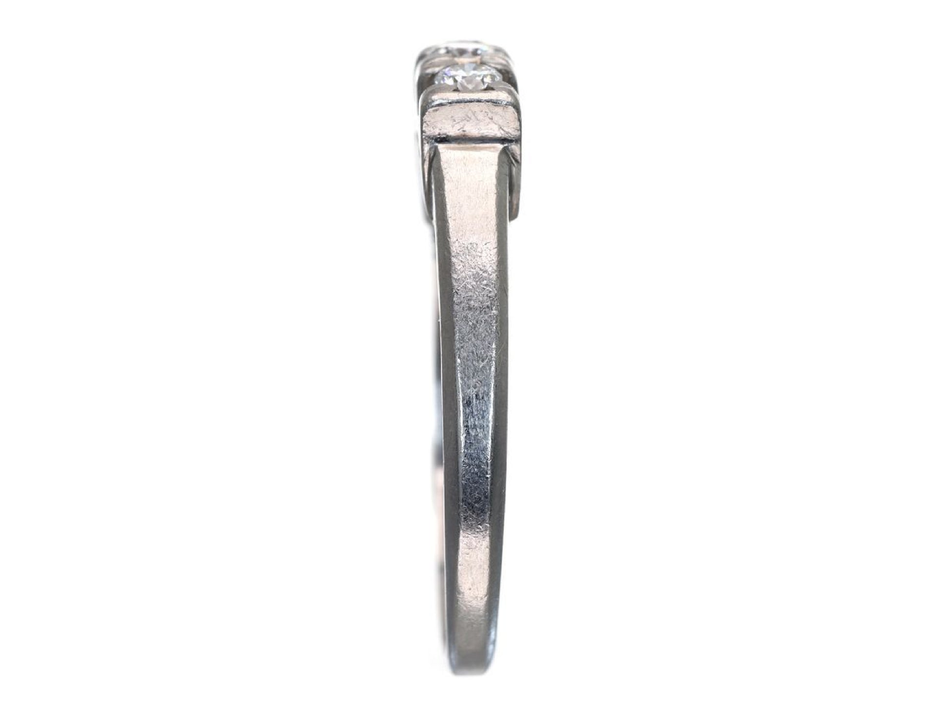 D0.30ct Pt900 4.5g Ring