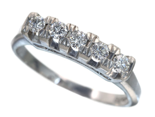 D0.30ct Pt900 4.5g Ring