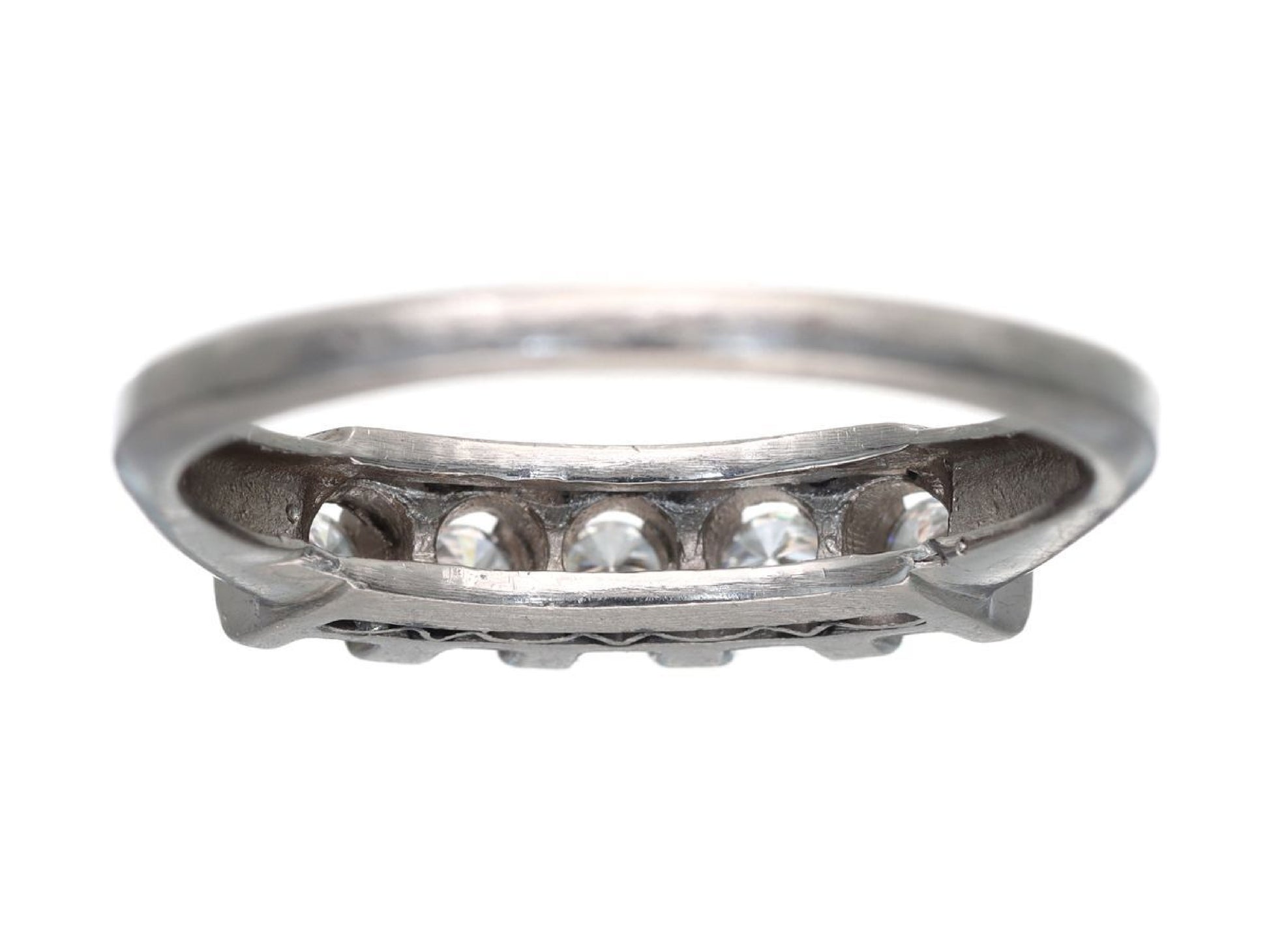 D0.30ct Pt900 4.5g Ring