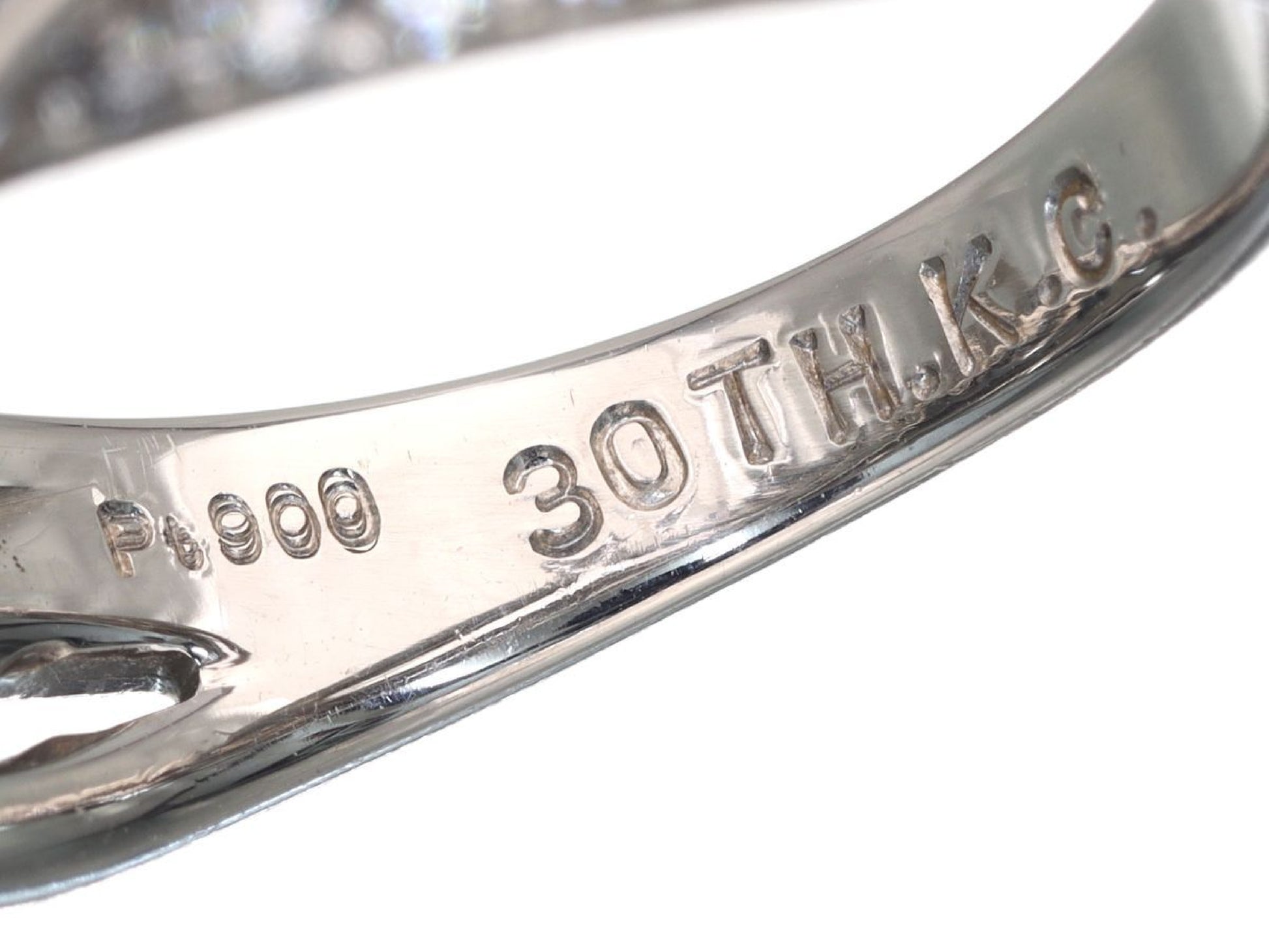 D0.50ct Pt900 7.0g Ring
