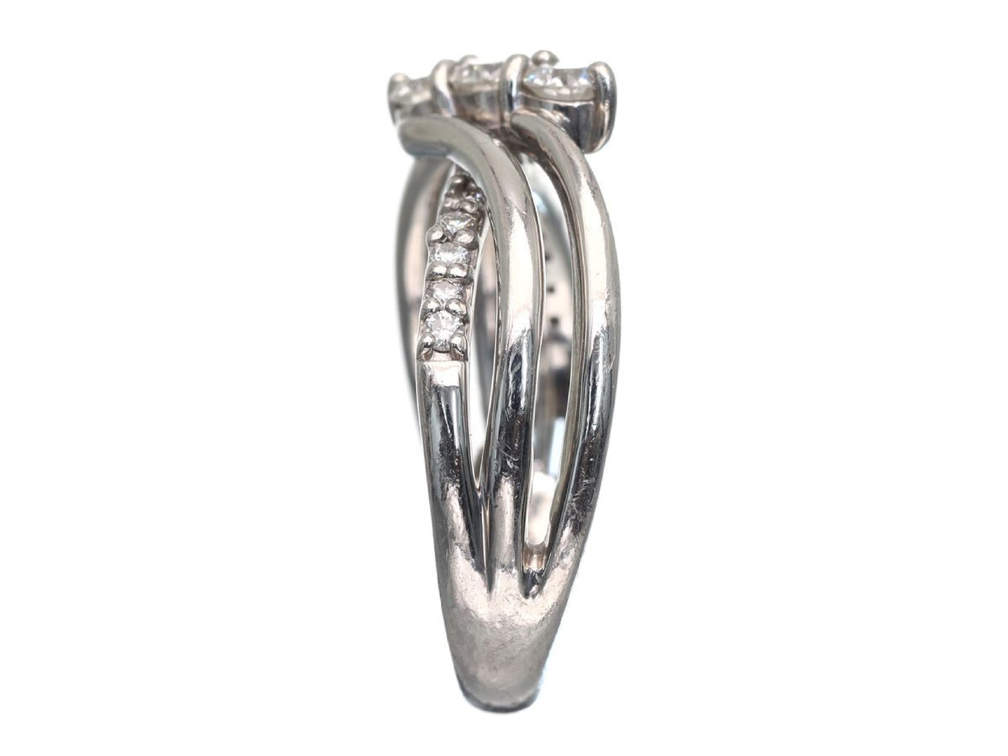 D0.50ct Pt900 7.0g Ring