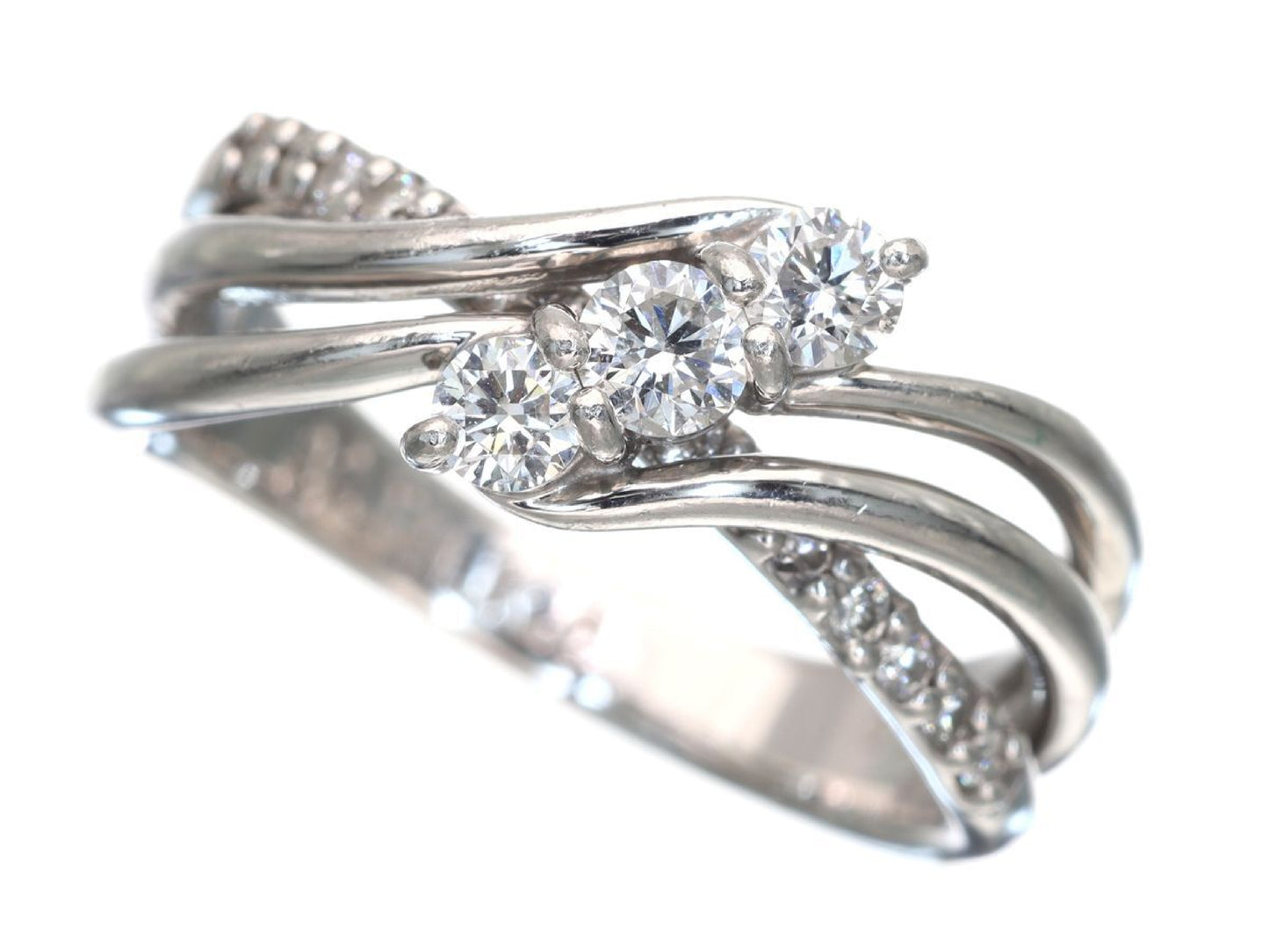 D0.50ct Pt900 7.0g Ring