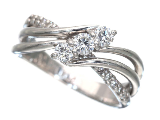 D0.50ct Pt900 7.0g Ring