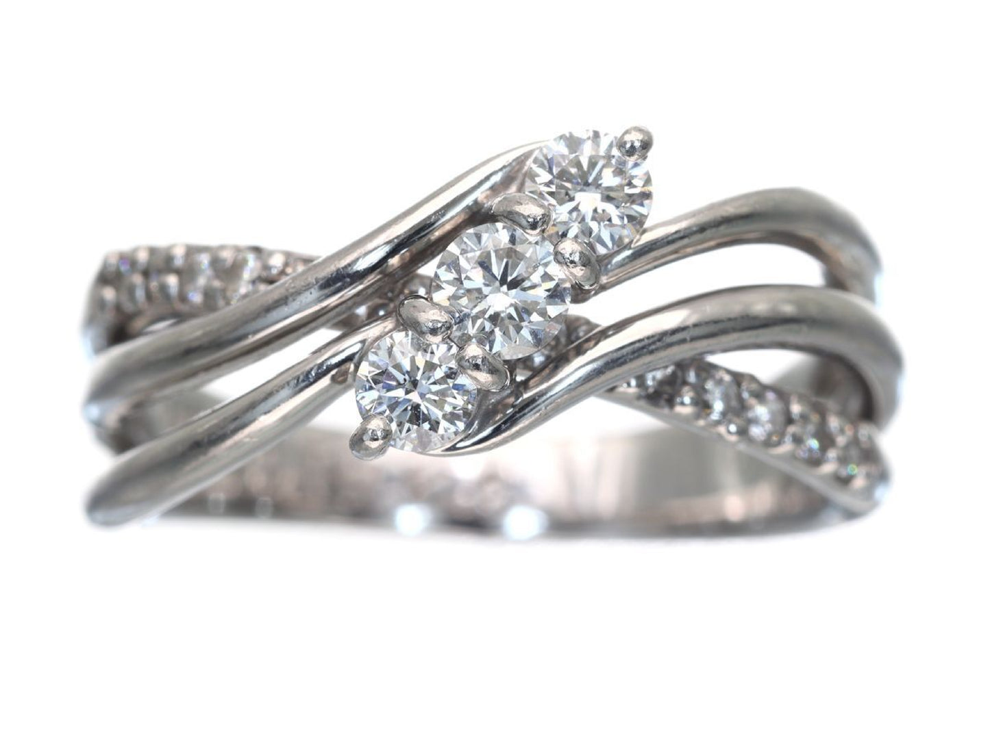 D0.50ct Pt900 7.0g Ring