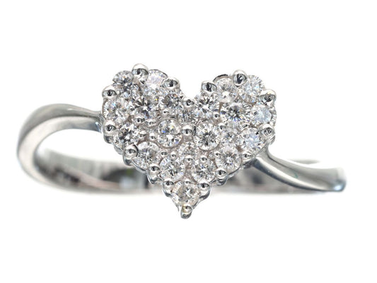 D0.30ct K18WG 2.6g Ring