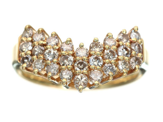 D0.70ct K18 3.6g Ring