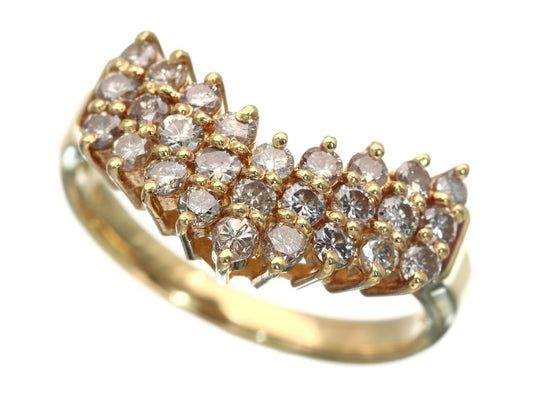 D0.70ct K18 3.6g Ring