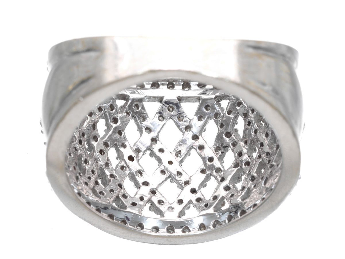 D0.75ct K18WG 6.8g Ring