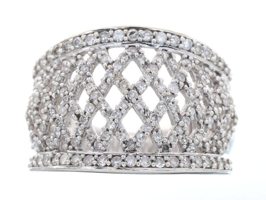 D0.75ct K18WG 6.8g Ring